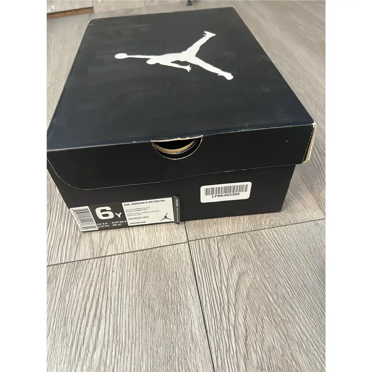 Nike shoes - Air Jordan 6 - Air - White/Red/Black 16