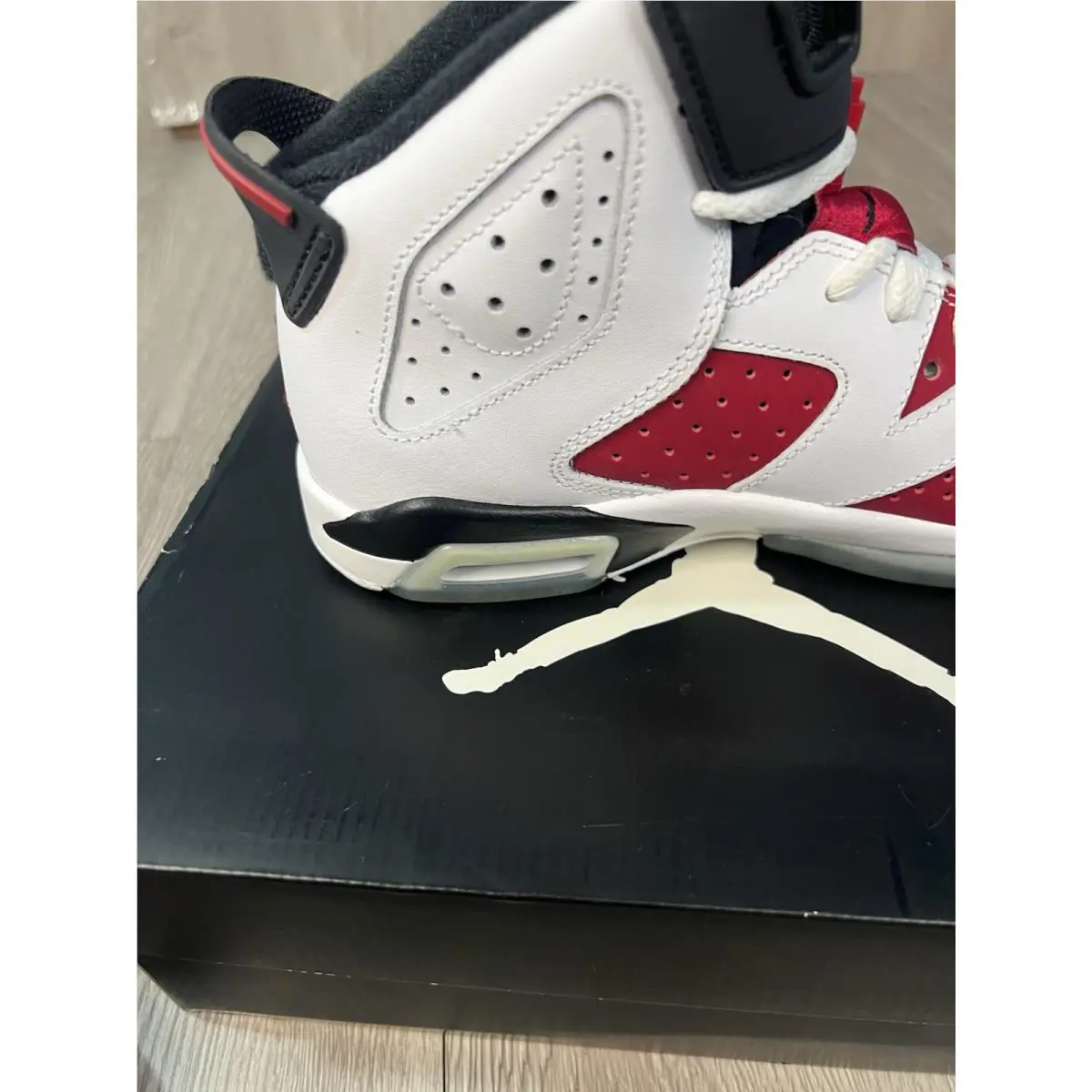 Nike shoes - Air Jordan 6 - Air - White/Red/Black 8