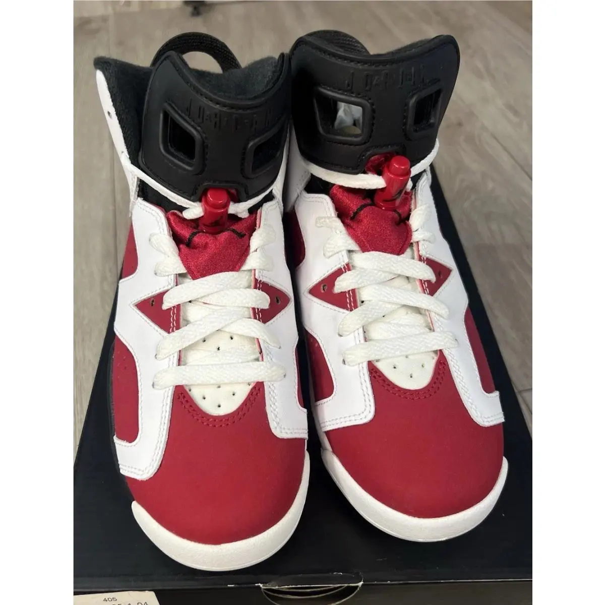 Nike shoes - Air Jordan 6 - Air - White/Red/Black 0