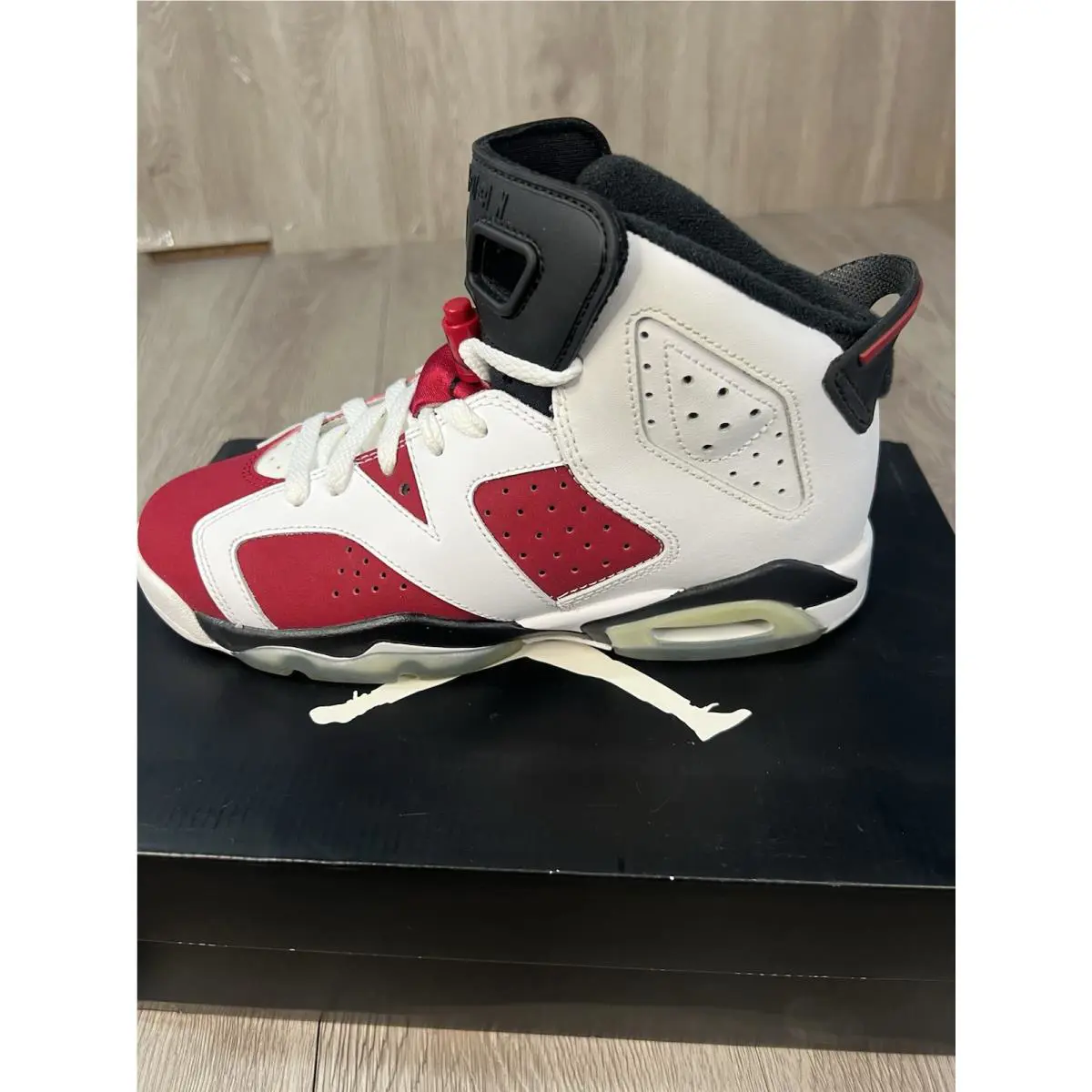 Nike shoes - Air Jordan 6 - Air - White/Red/Black 4