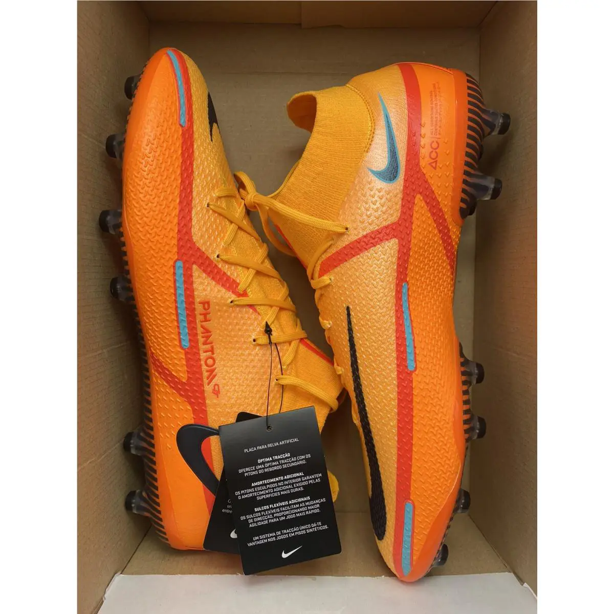 Nike shoes - Nike Phantom GT2 - Phantom - DC0749 809 - Laser Orange/Black (UPC: 195866222328) 5
