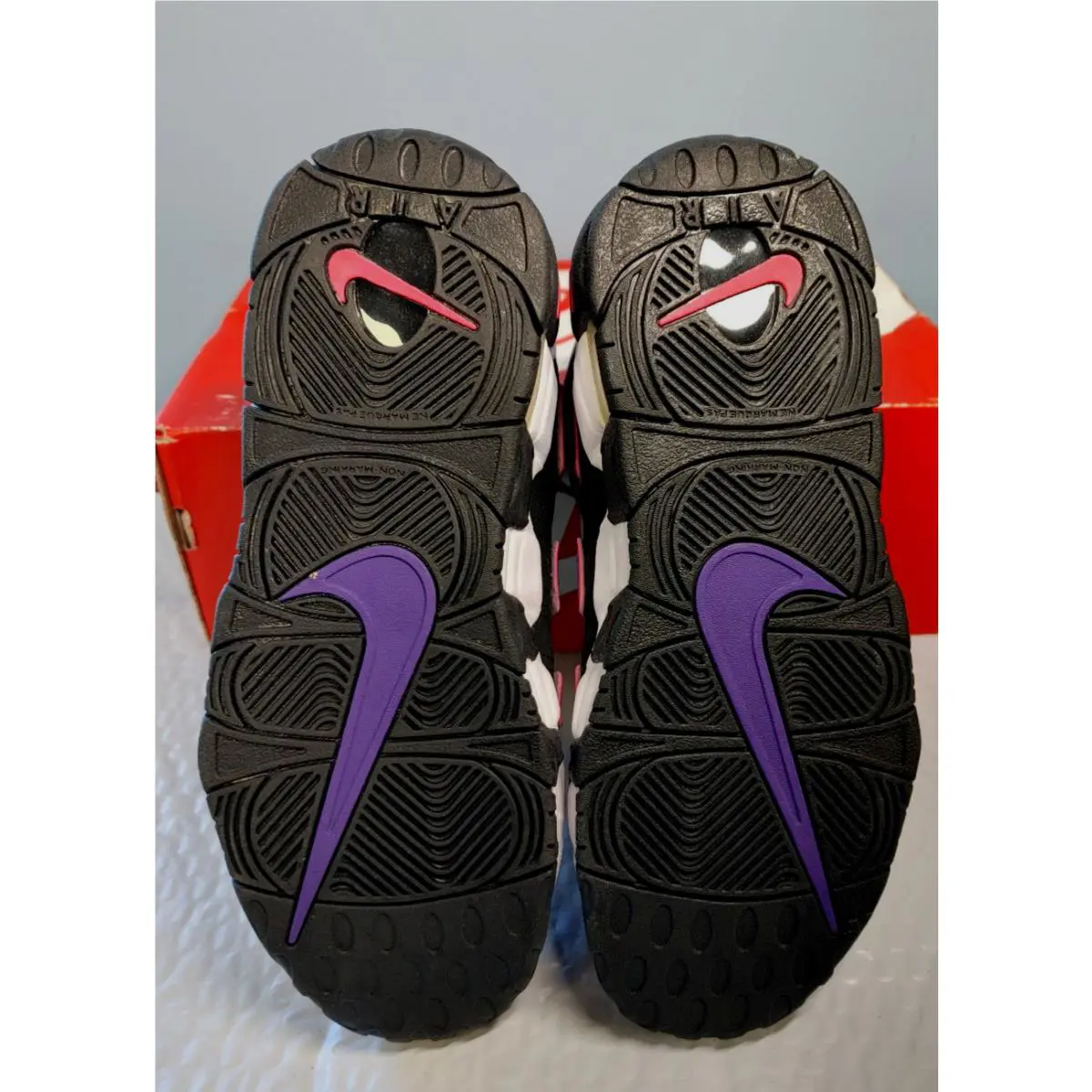 Nike shoes - Nike Air More Uptempo `96 - DZ5278-001 - Black Pink Purple (UPC: 196152892430) 2