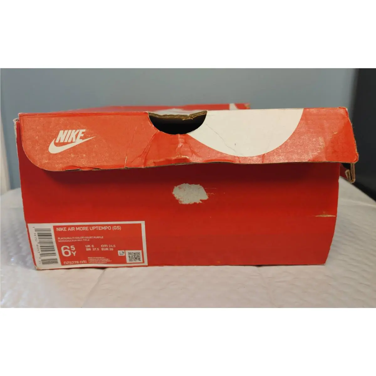 Nike shoes - Nike Air More Uptempo `96 - DZ5278-001 - Black Pink Purple (UPC: 196152892430) 9