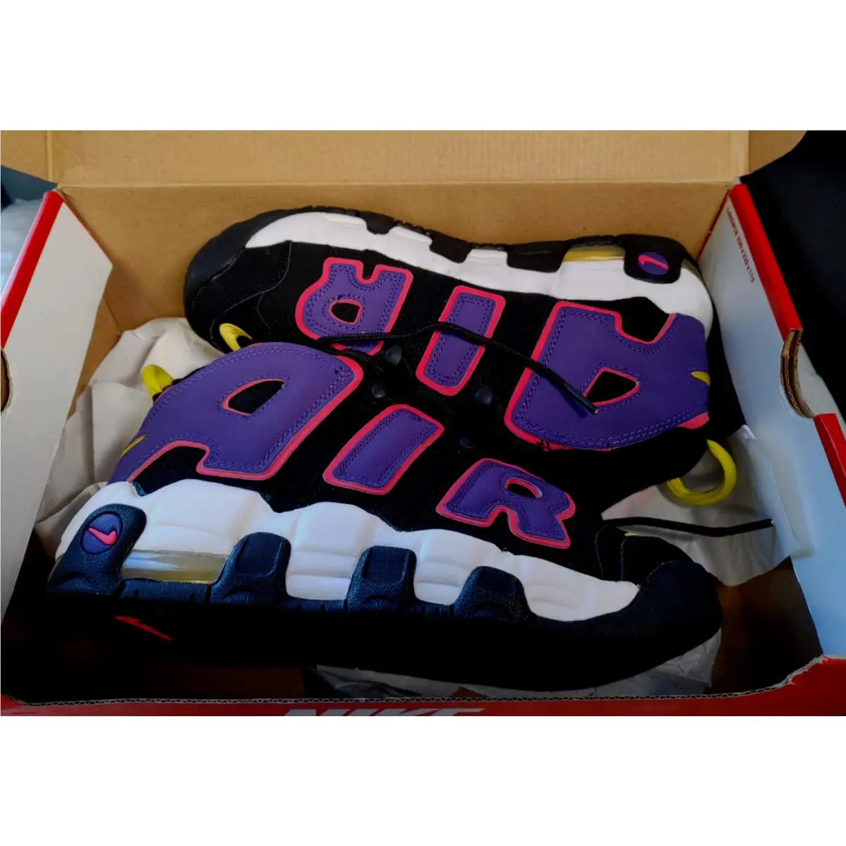 Nike shoes - Nike Air More Uptempo `96 - DZ5278-001 - Black Pink Purple (UPC: 196152892430) 0