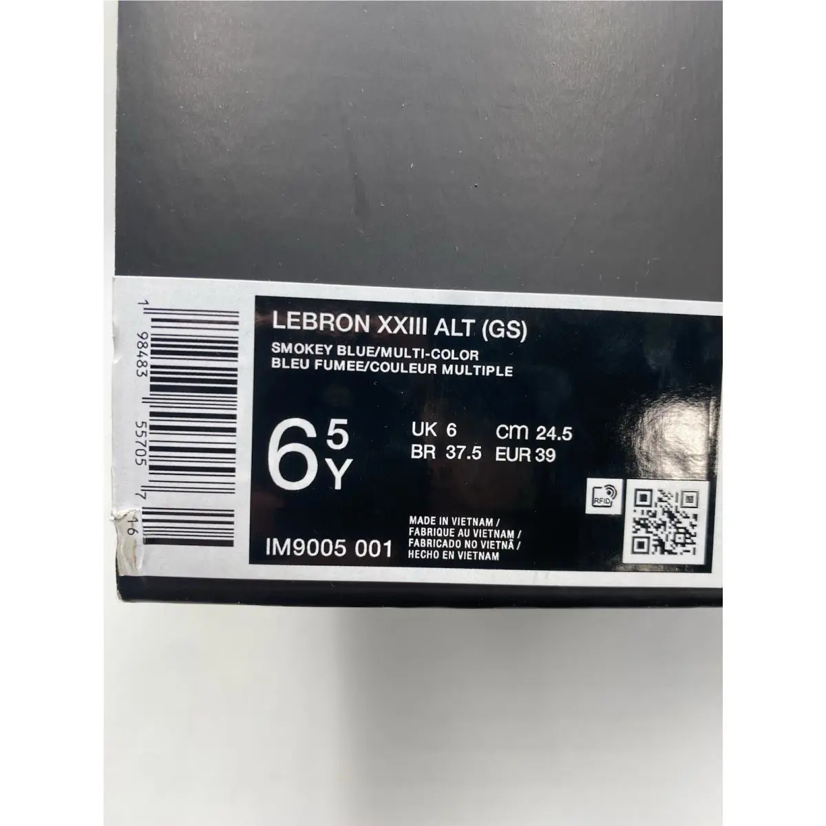 Nike shoes - Nike Lebron XXIII - Lebron XXIII - IM9005 001 - Smokey Blue/Multi Color (UPC: 198483557057) 6