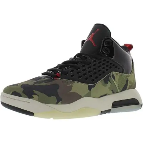 Nike shoes - Medium Olive/Gym Red-black (UPC: 193658227551) 0