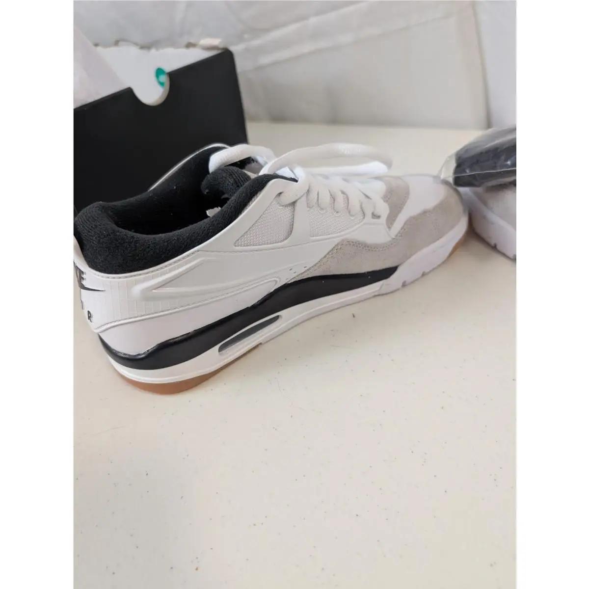 Nike shoes - Air Jordan 4 RM - Air - FQ7939-110 - White, Black, Grey, Gum 3