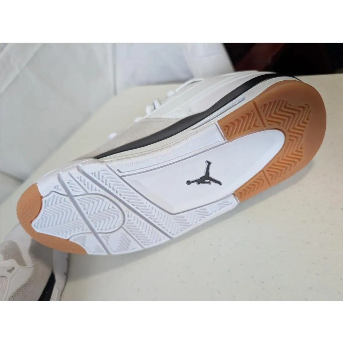 Nike shoes - Air Jordan 4 RM - Air - FQ7939-110 - White, Black, Grey, Gum 5