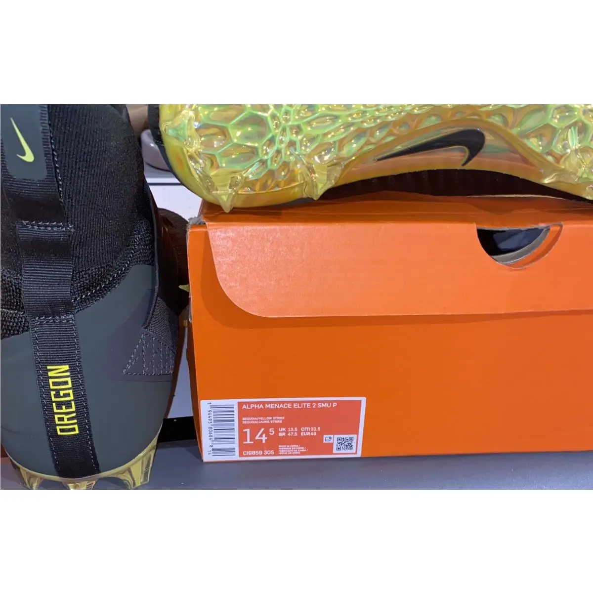 Nike shoes - Nike Alpha Menace - Alpha Menace - CI9859 - Yellow Strike & Sequoia 1