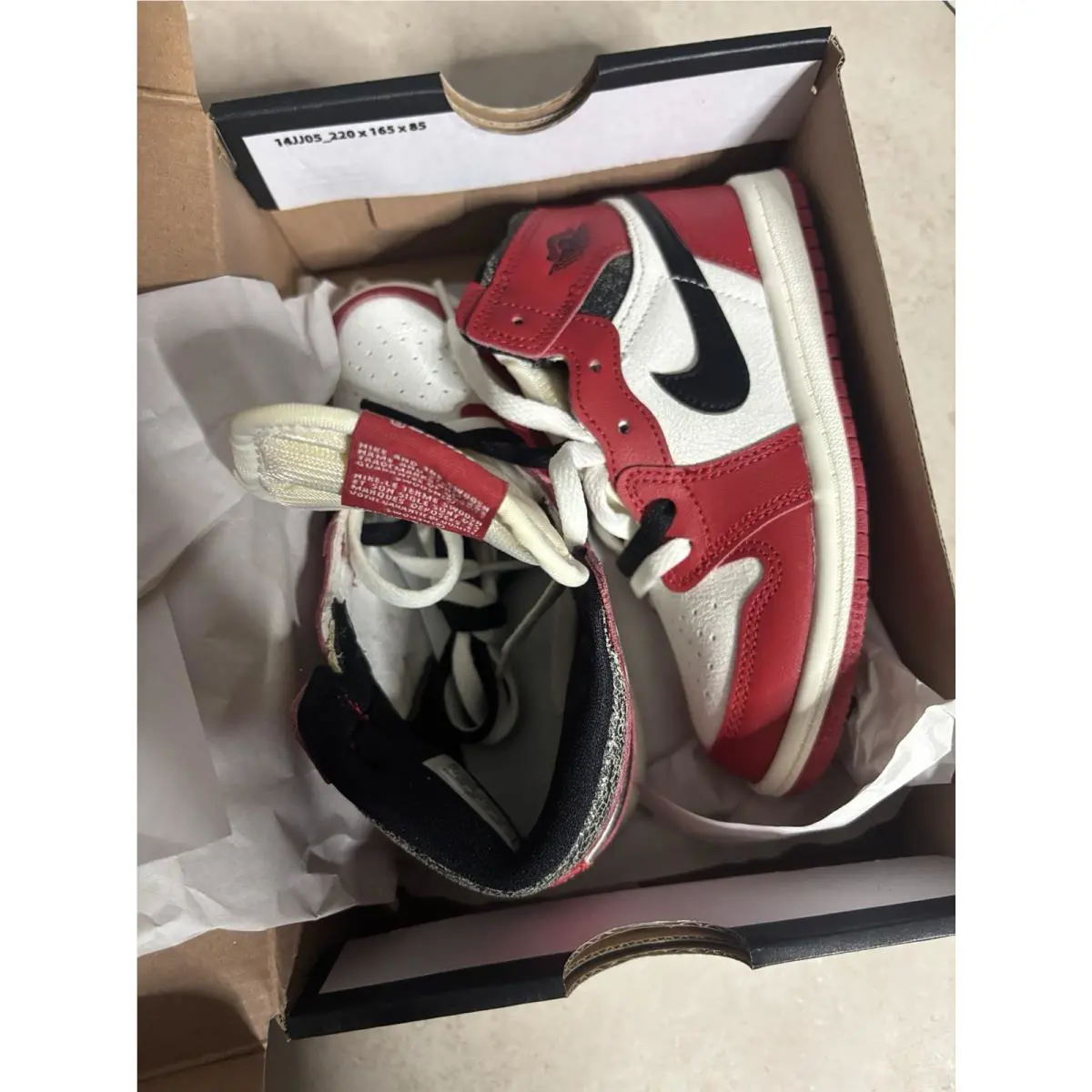 Nike shoes - Jordan 1 Retro High OG - FD1413612 - Red (UPC: 0196154481809) 0