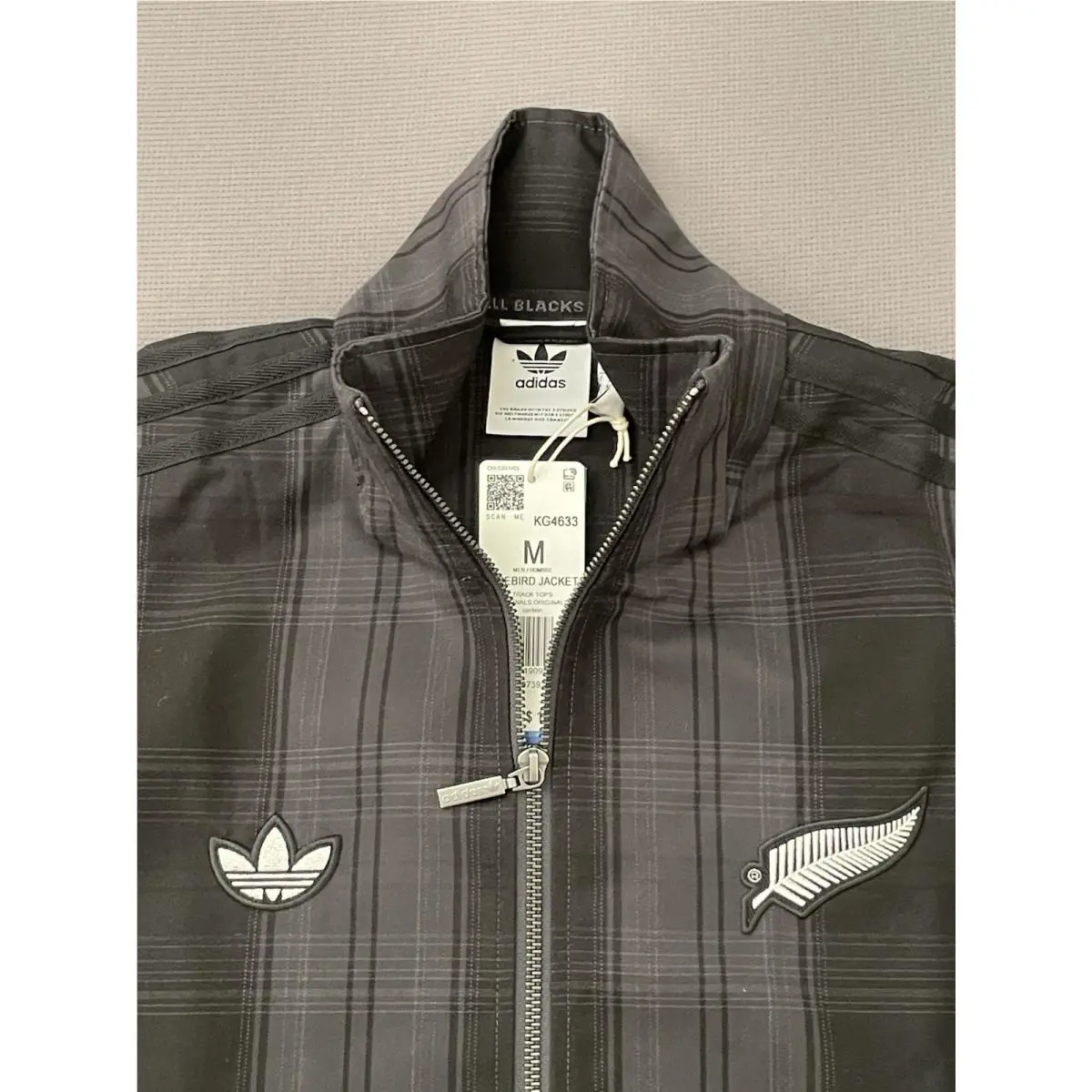 Nike clothing - adidas Firebird - adidas Firebird - KG4633 - Carbon (UPC: 0198321190958) 3