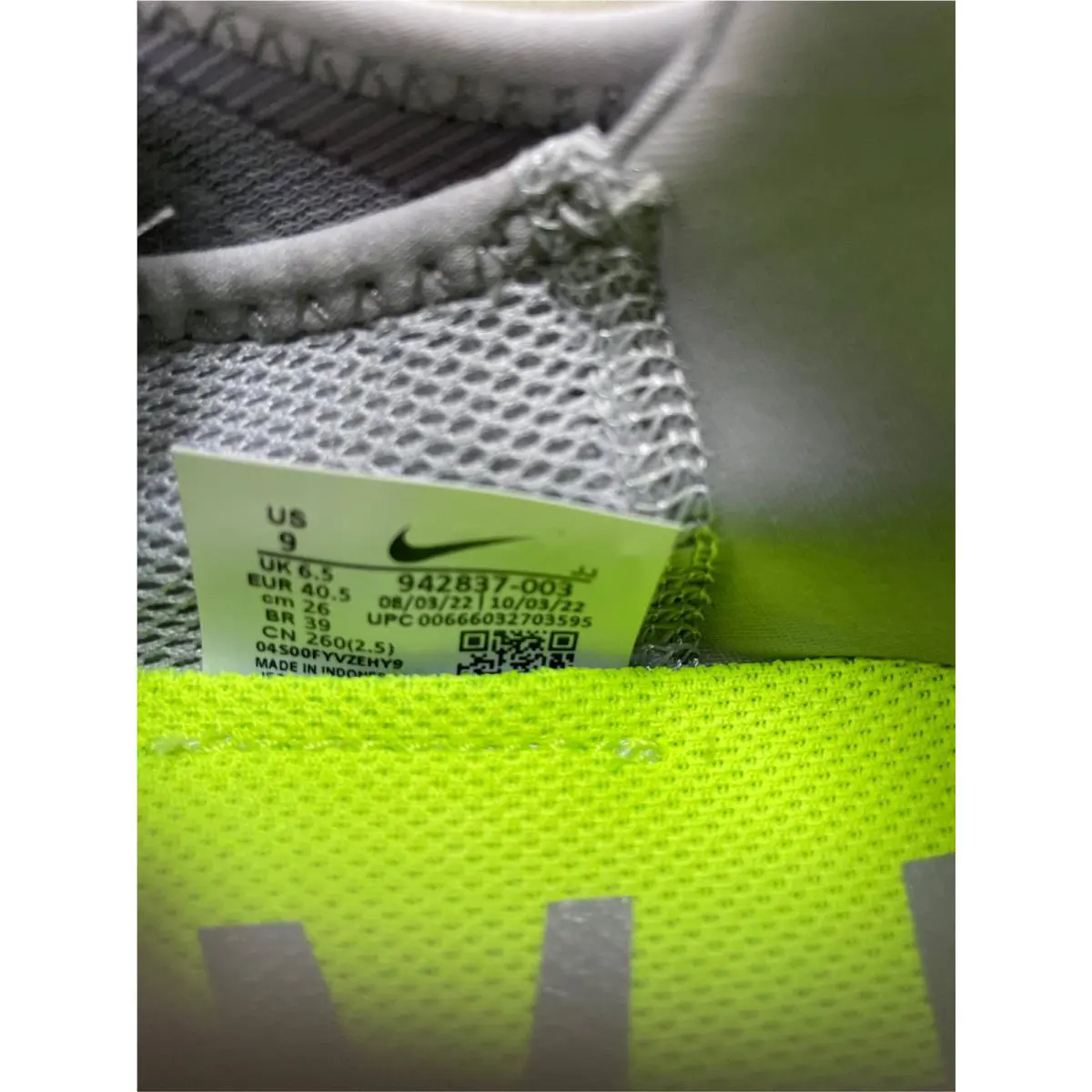 Nike shoes - Nike Free RN Flyknit 2018 White - White 3