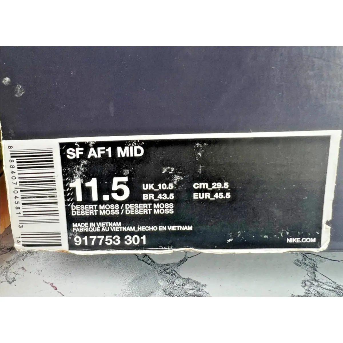 Nike shoes - Nike Air Force 1 - Air Force - 917753-301 - Desert Moss 22