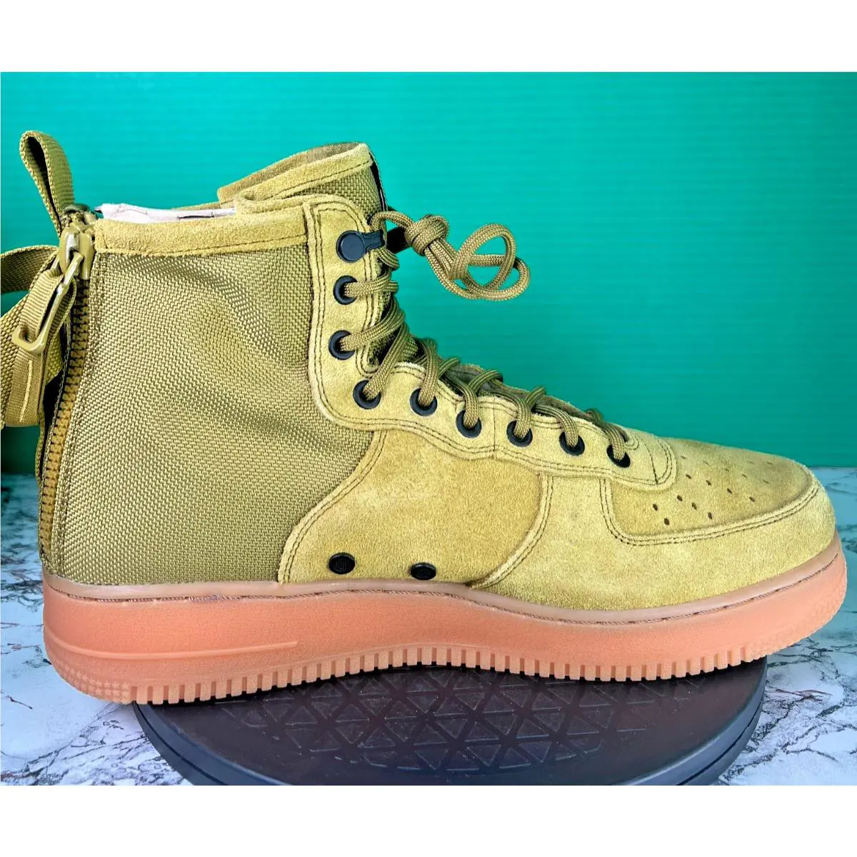 Nike shoes - Nike Air Force 1 - Air Force - 917753-301 - Desert Moss 12