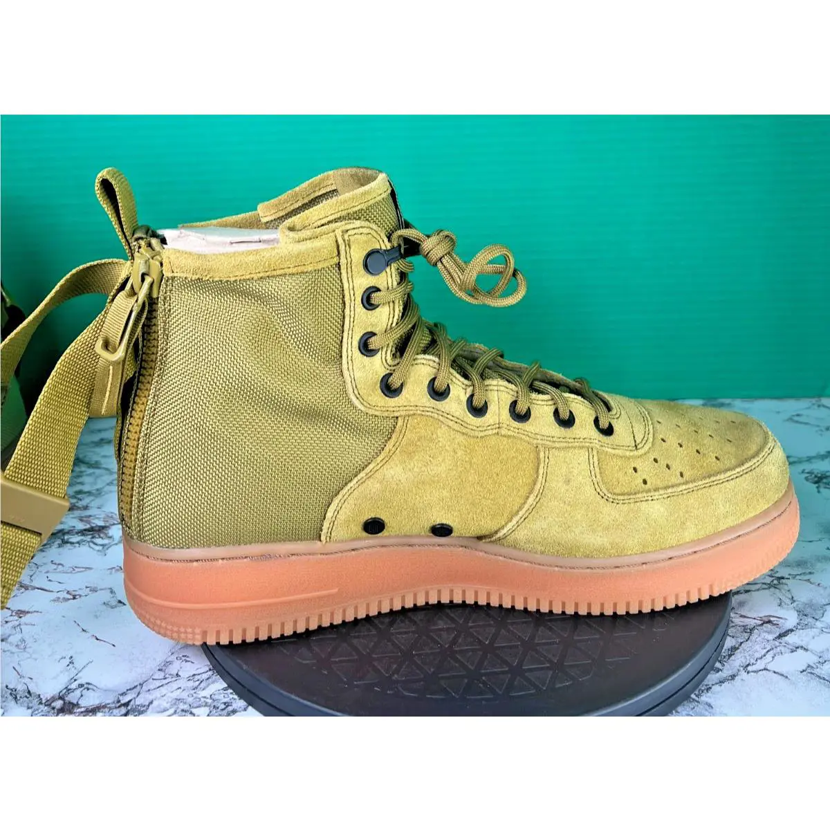 Nike shoes - Nike Air Force 1 - Air Force - 917753-301 - Desert Moss 13