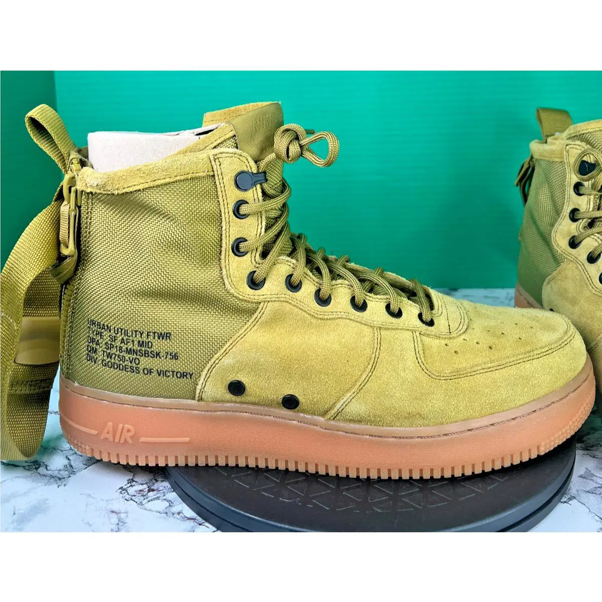 Nike shoes - Nike Air Force 1 - Air Force - 917753-301 - Desert Moss 20