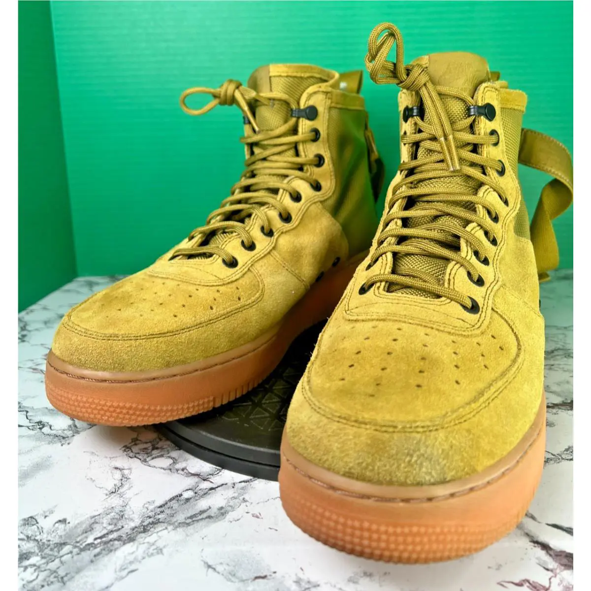 Nike shoes - Nike Air Force 1 - Air Force - 917753-301 - Desert Moss 3