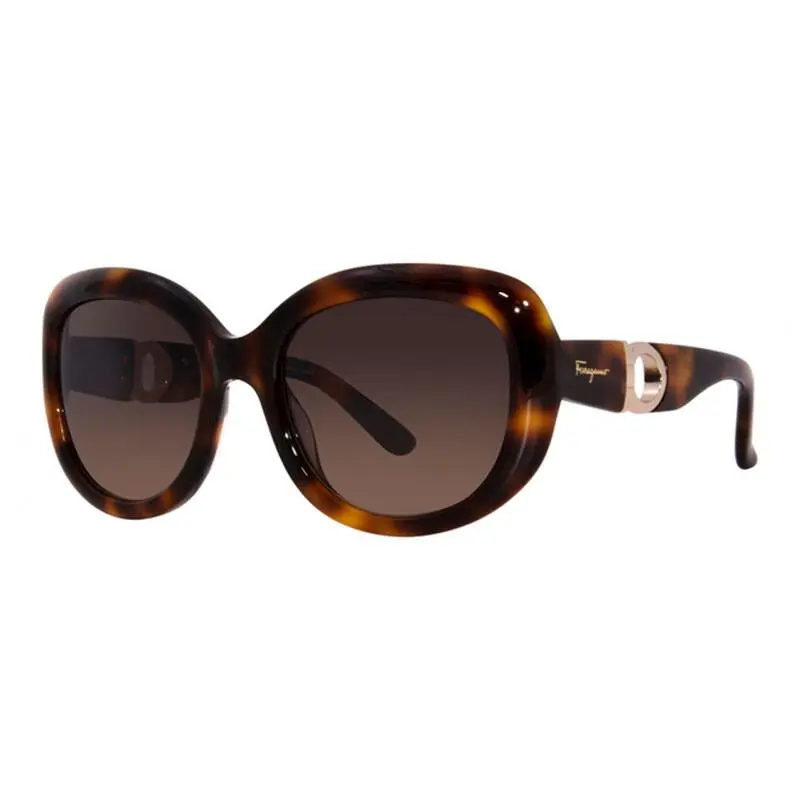 Salvatore Ferragamo SF727S 214 Dark Havana/brown Gradient 53-20-135
