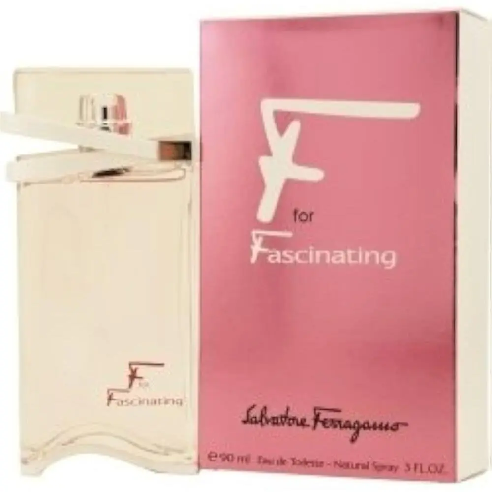 F For Fascinating by Salvatore Ferragamo Women 3 oz Eau de Toilette Spray