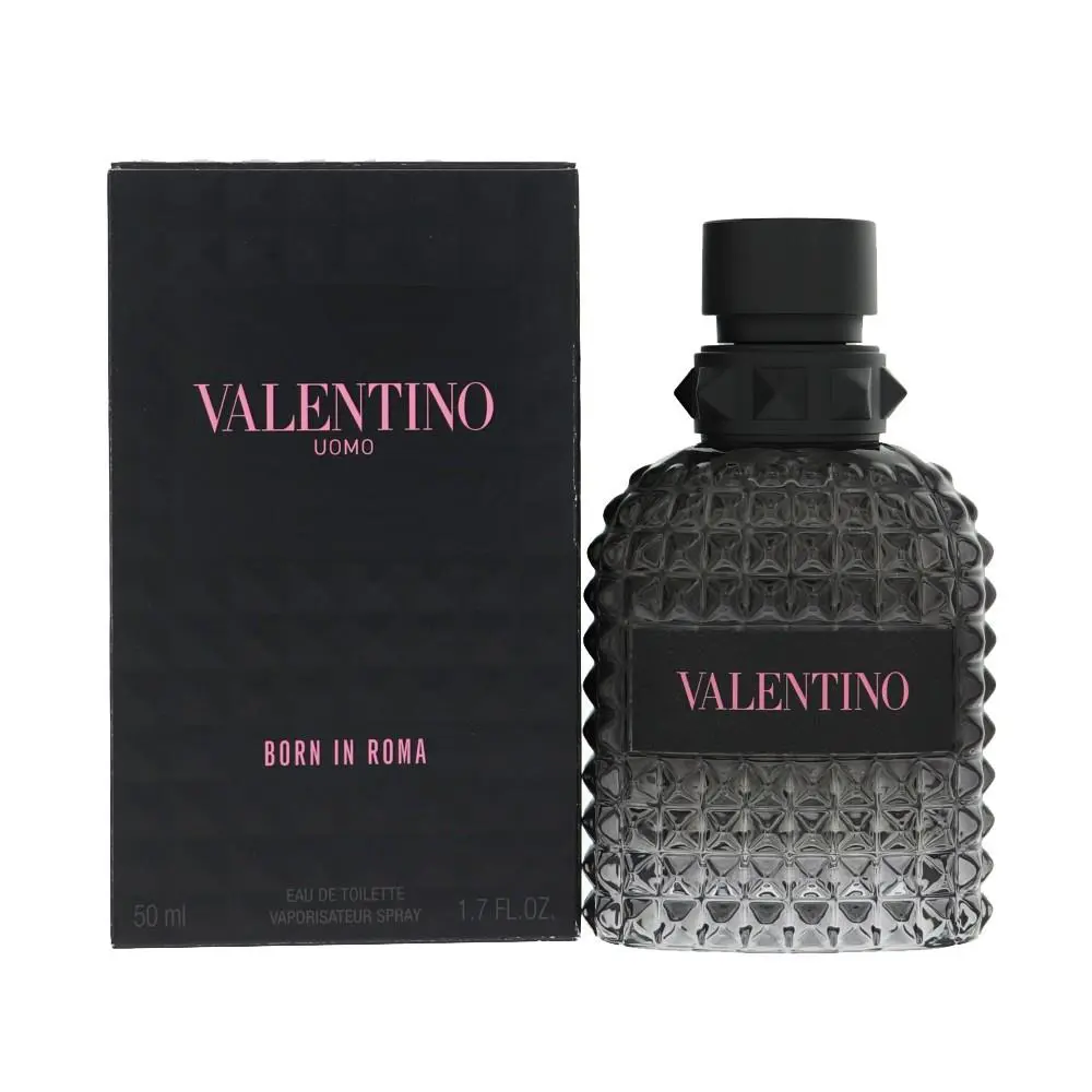 Born In Roma 1.7 Oz Eau De Toilette Spray by Valentino Box For Men