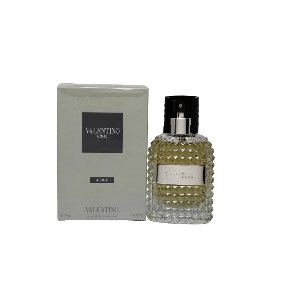 Valentino Uomo Acqua Eau DE Toilette Natural Spray 75 ML/2.5 Fl.oz