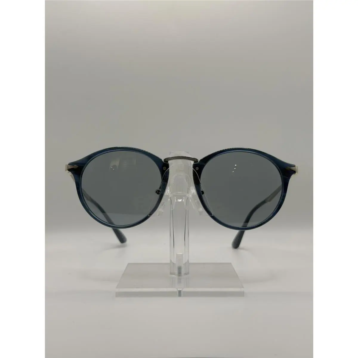 Persol Colligrapher Edition 3166-S 1111/56 Sunglasses- Blue/silver