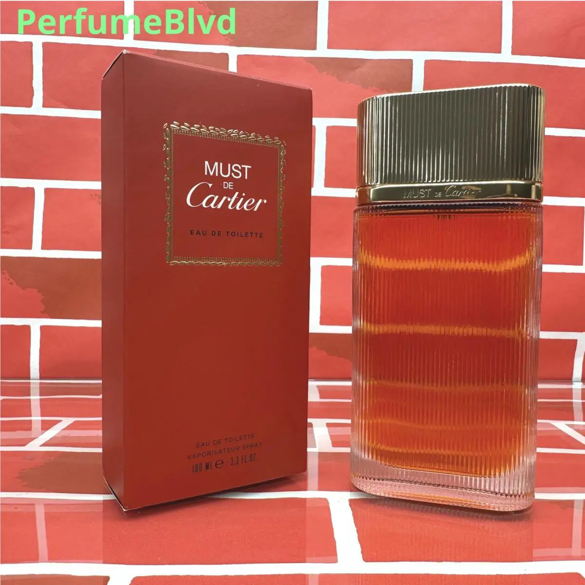 Must DE Cartier 3.3 Fl.oz 100 ML Eau DE Toilette Spray For Women IN Box