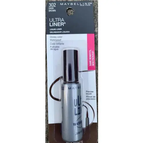 Maybelline Ultra Liner Liquid Eyeliner Waterproof 302 Dark Brown