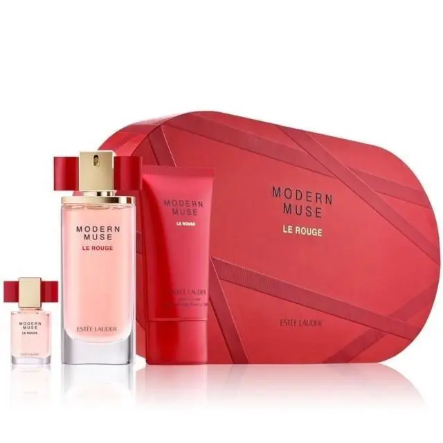 Estee Lauder Modern Muse Le Rouge Eau De Parfum Perfume Set 2.5oz 1.7oz 3X Box
