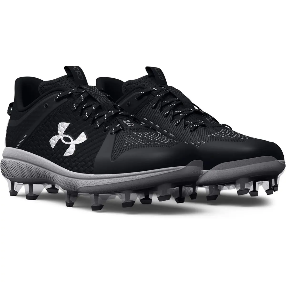 Under Armour shoes - Black/Black/White 0