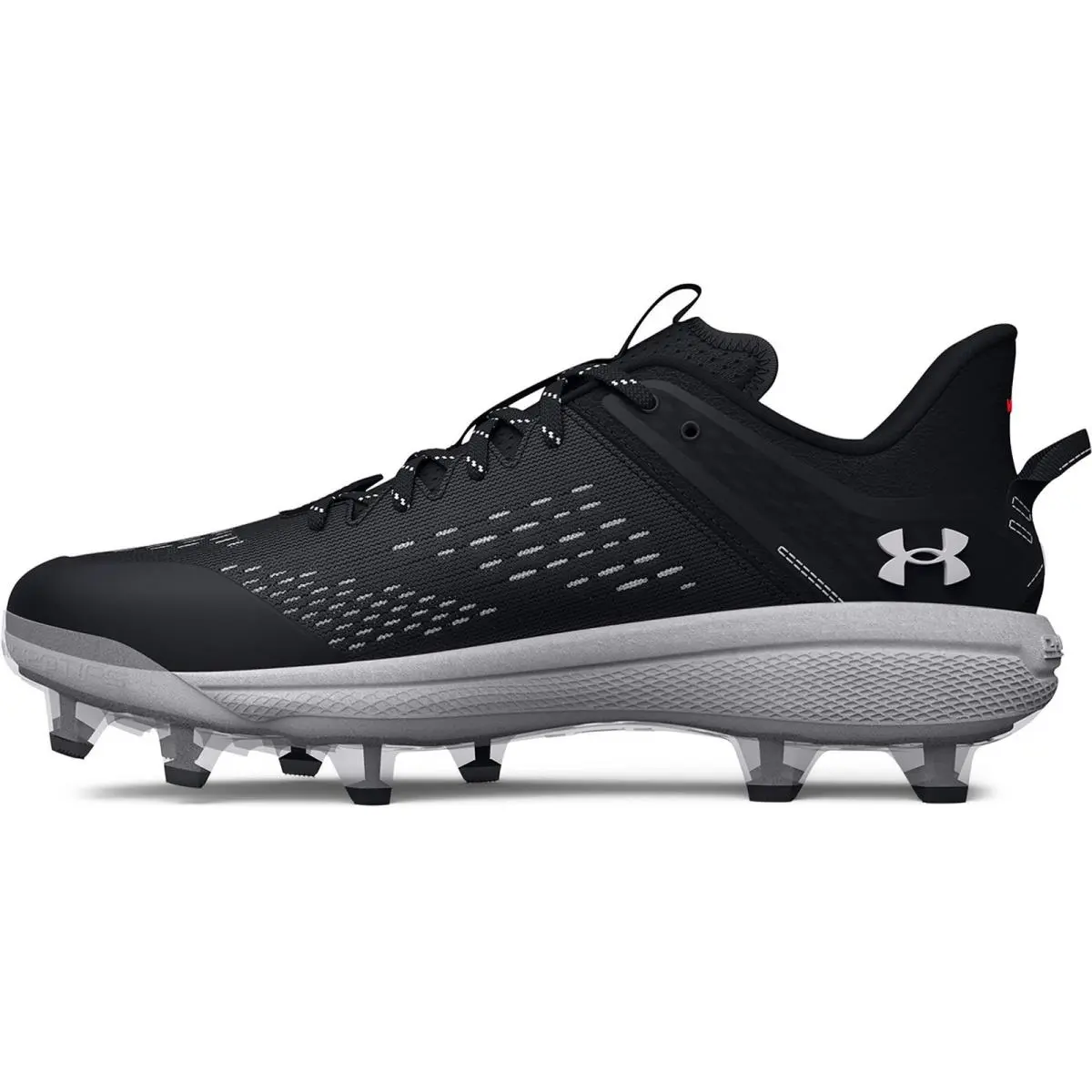 Under Armour shoes - Black/Black/White 8