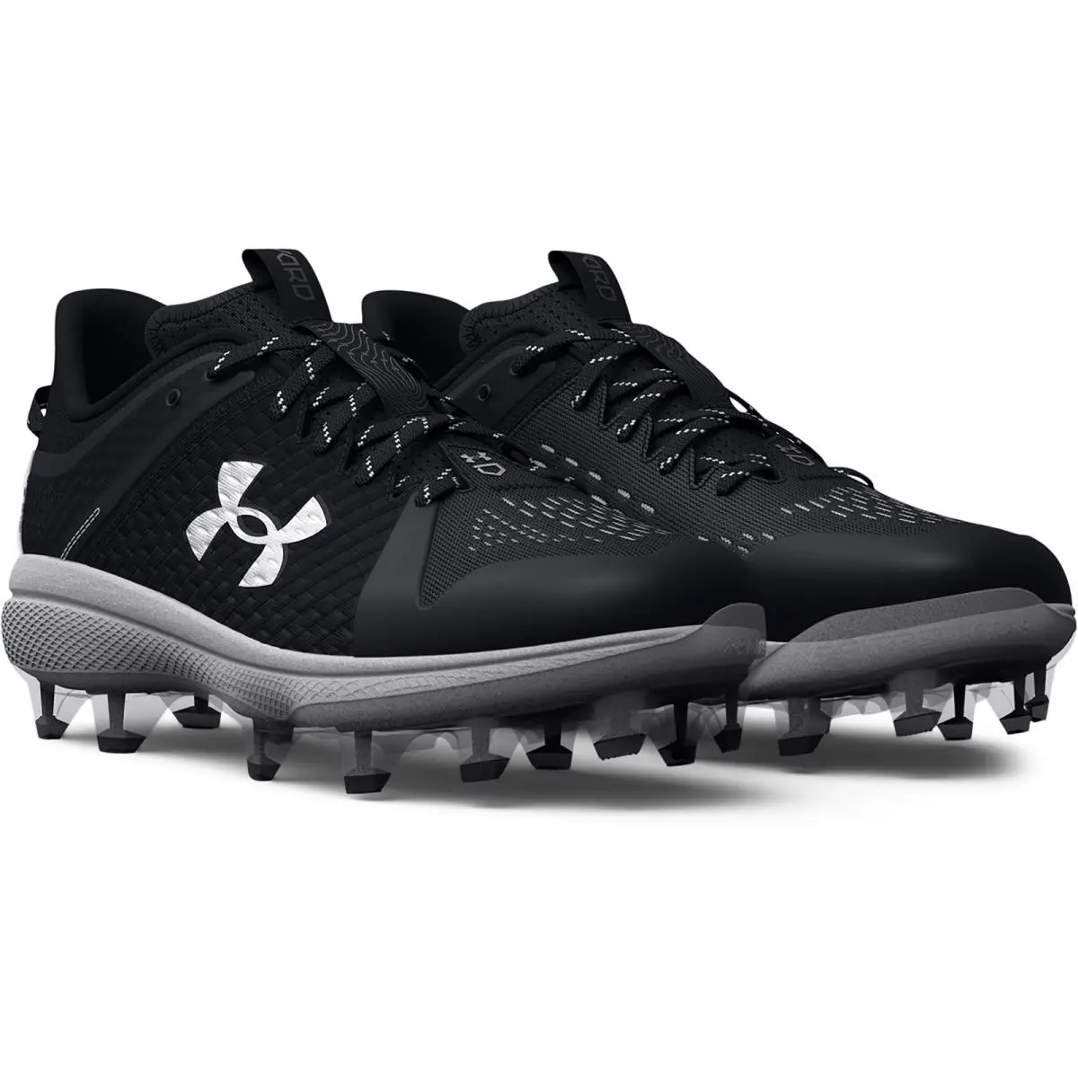 Under Armour shoes - Black/Black/White 5