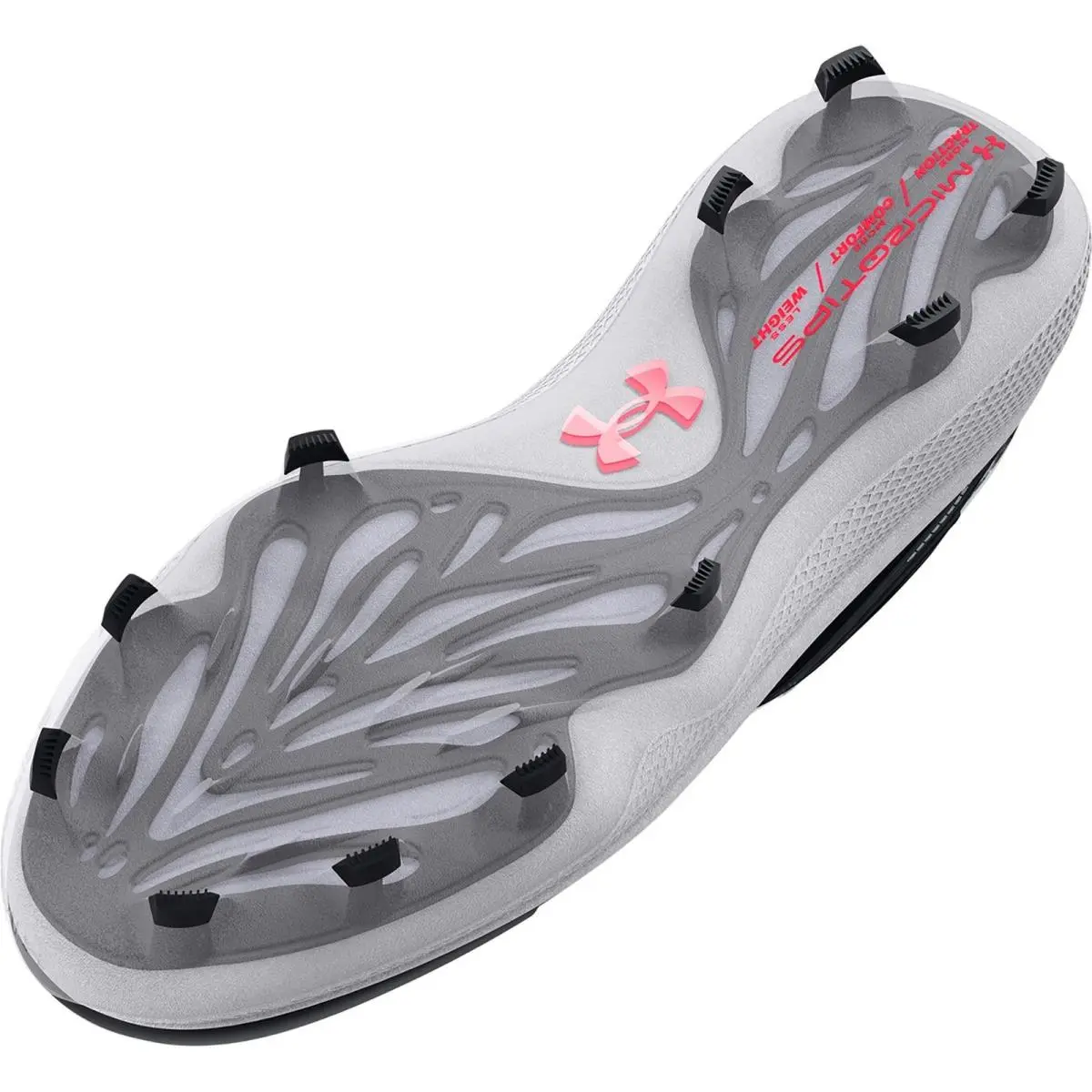 Under Armour shoes - Black/Black/White 6