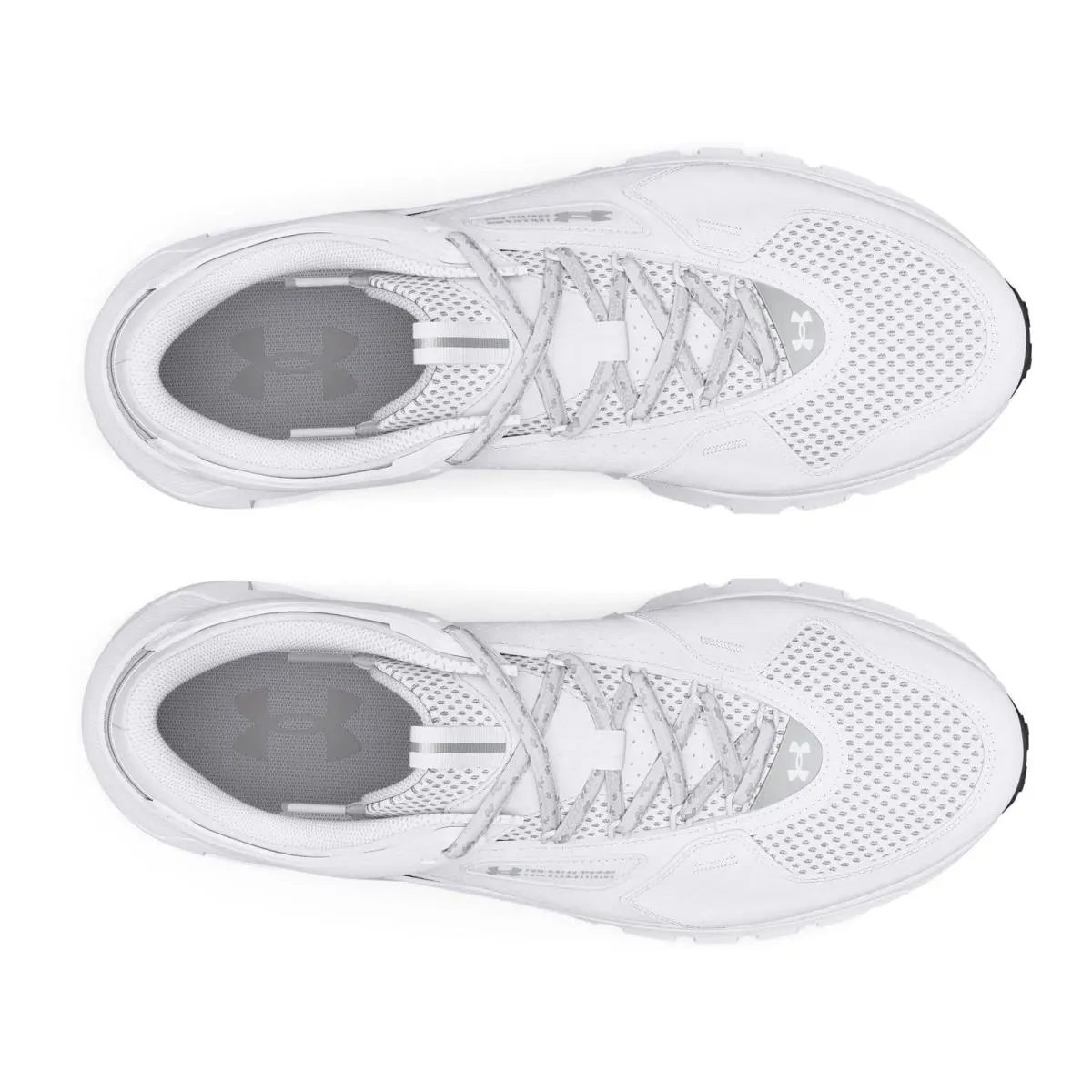 Under Armour shoes - White/Metallic Silver 3