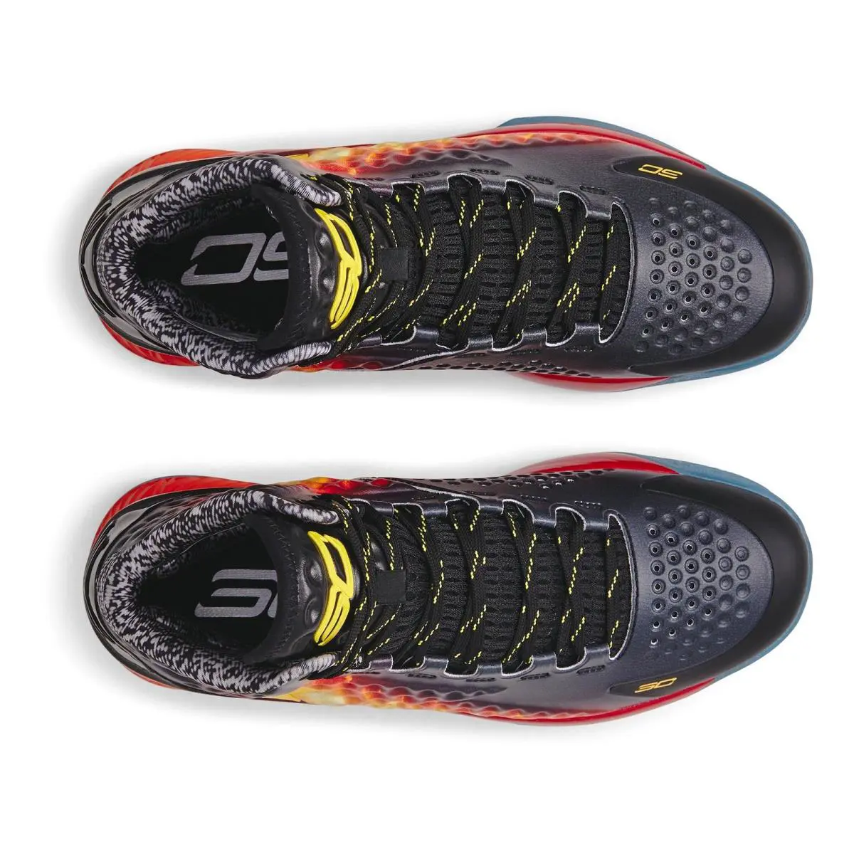 Under Armour shoes - Black/Team Orange/Taxi 1
