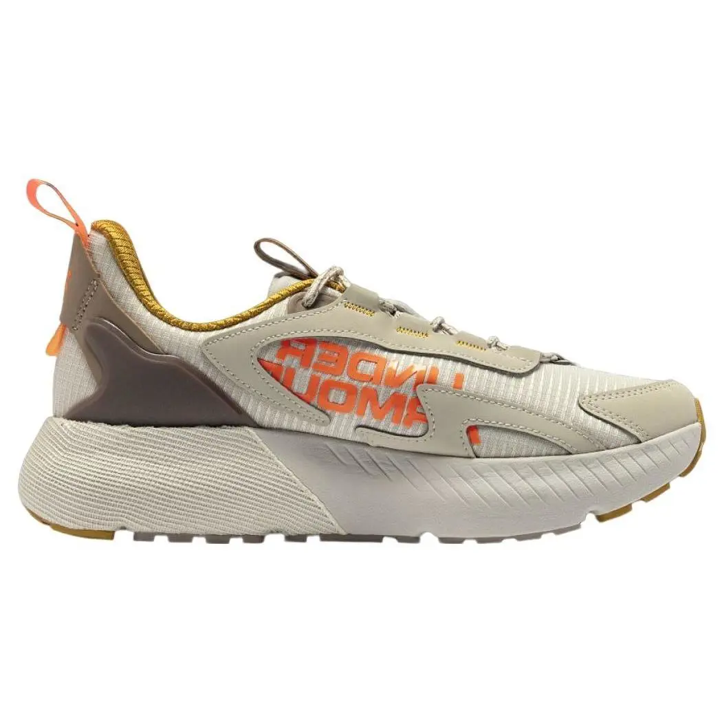 Under Armour shoes - Under Armour HOVR Mega 2 MVMNT - 3026629-102 - Grey/Grey/Orange 1