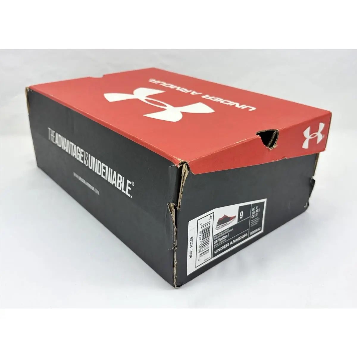 Under Armour shoes - Under Armour HOVR Phantom 1 - 3028384-603 - Red/Black (UPC: 197778140769) 10