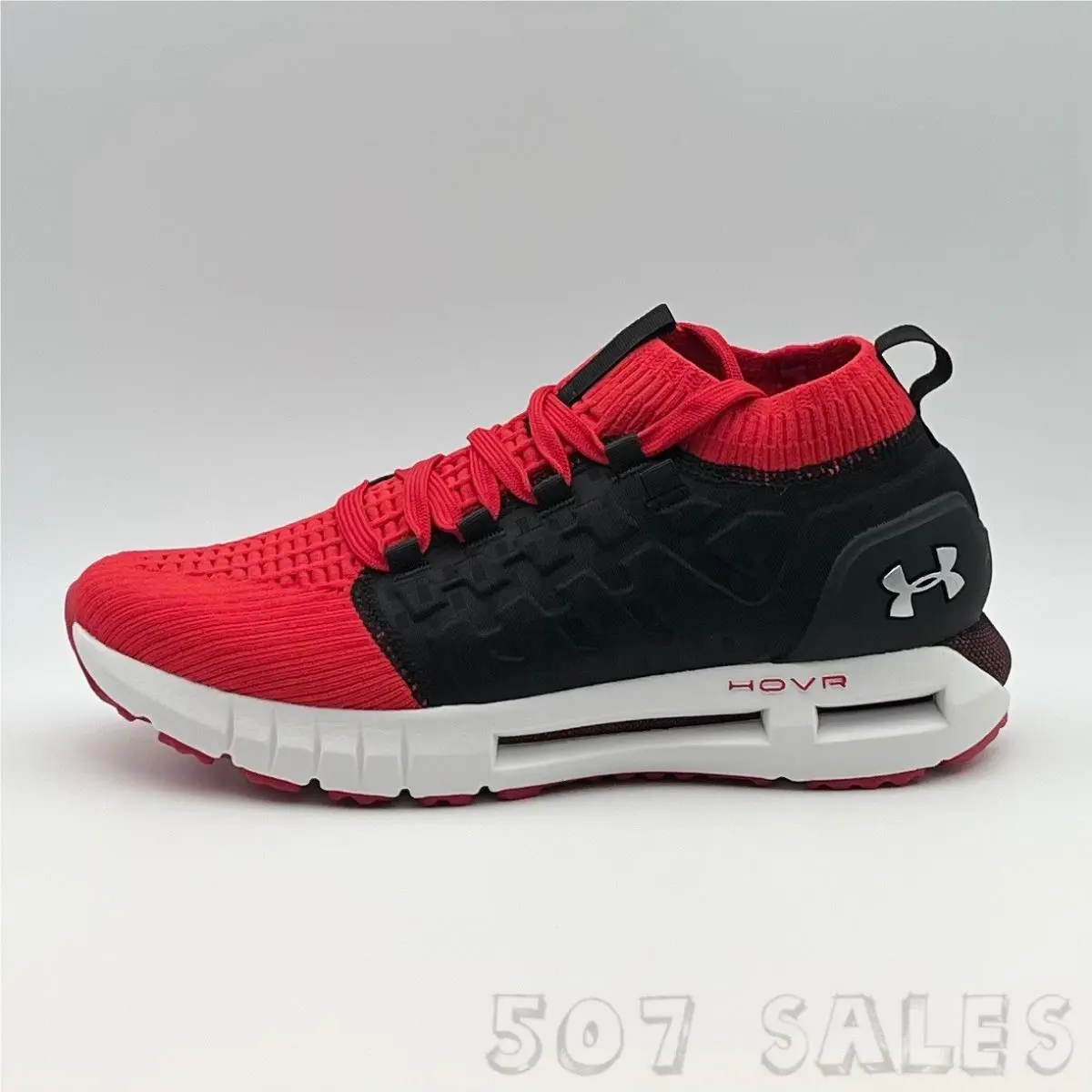Under Armour Hovr Phantom 1 Red Black 3028384-603 Men`s Size 10
