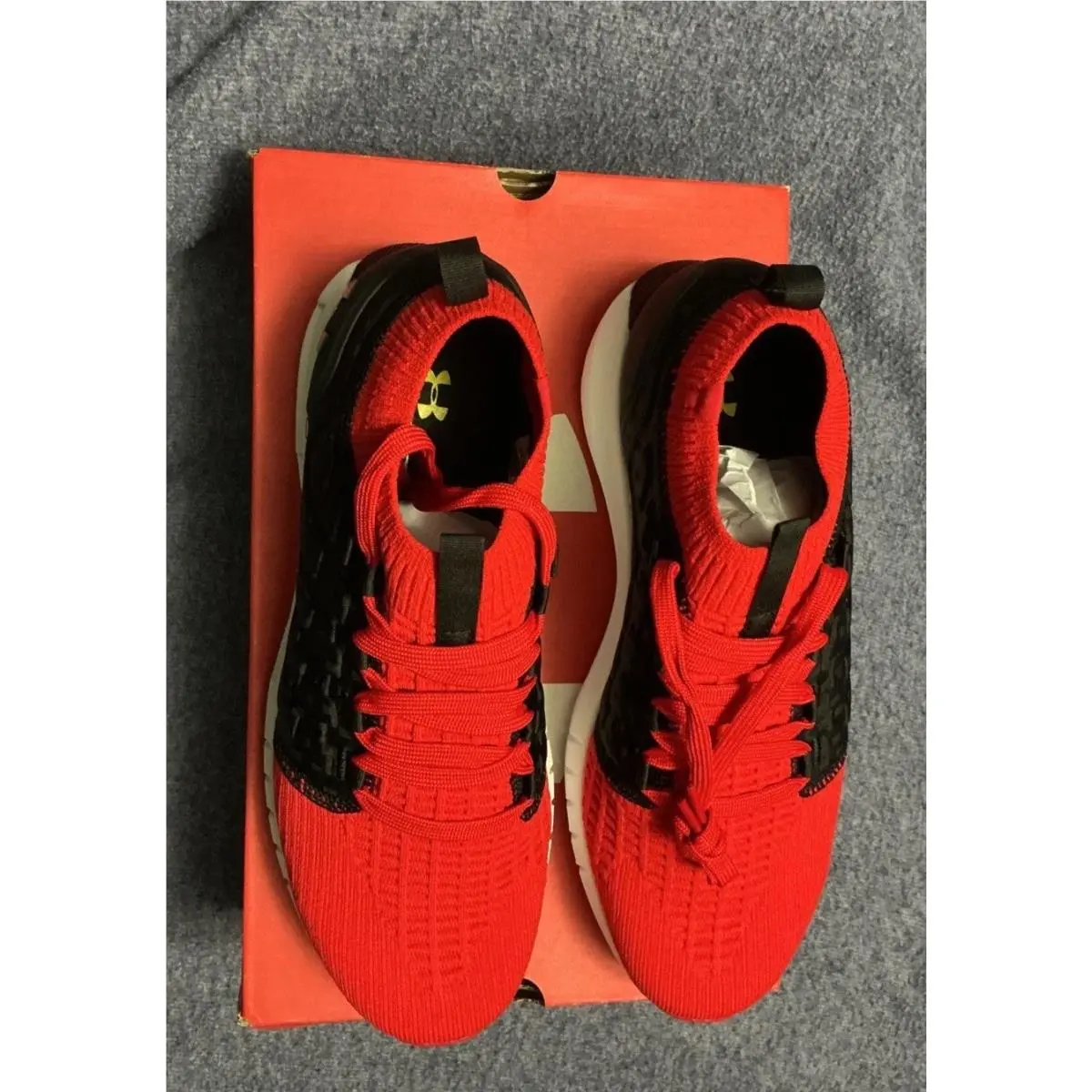 Men’s  Hovr Phantom 1 Red Black Sneakers 10.5 by Under Armour