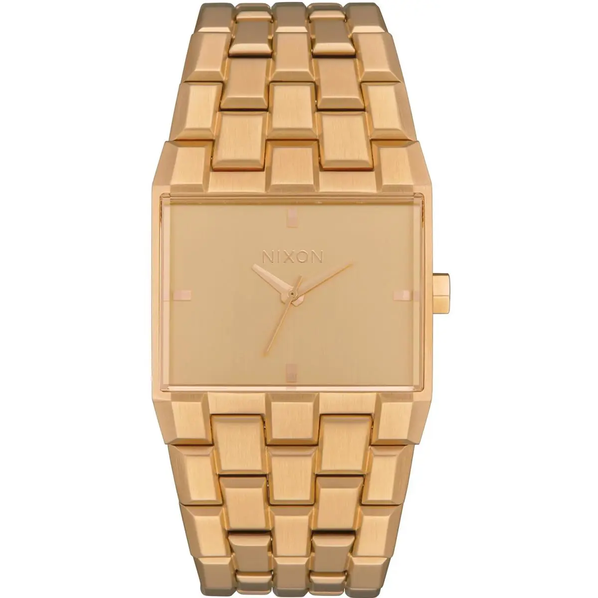 Nixon Women`s Ticket Gold Dial Watch - A1262-502