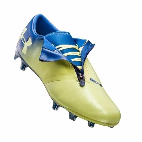 Men’s 8 Under Armour UA Spotlight 2.0 FG Soccer Cleats 1289531 Tokyo Yellow