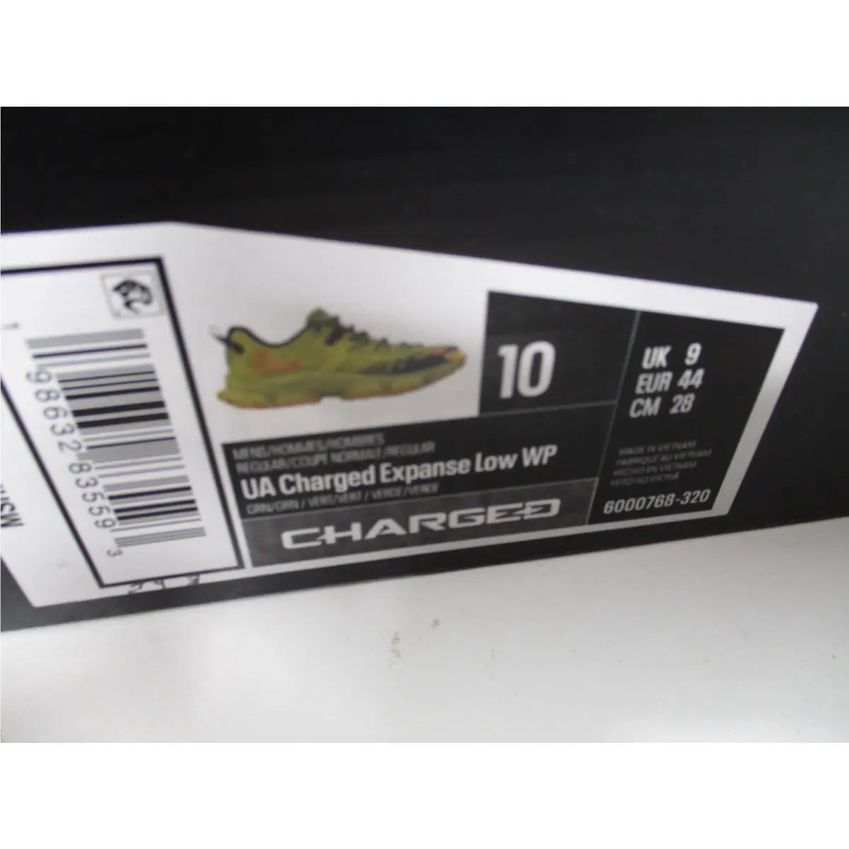 Under Armour shoes - Under Armour Expanse Low - Expanse Low - Green, Manufacturer: Canteen Green / Green Legacy / Surplus Orange 7