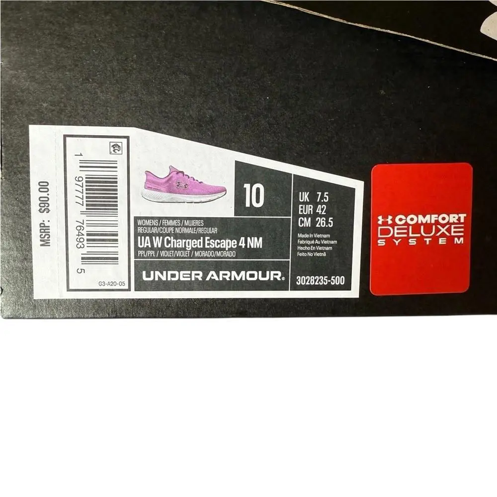 Under Armour shoes - Purple 7