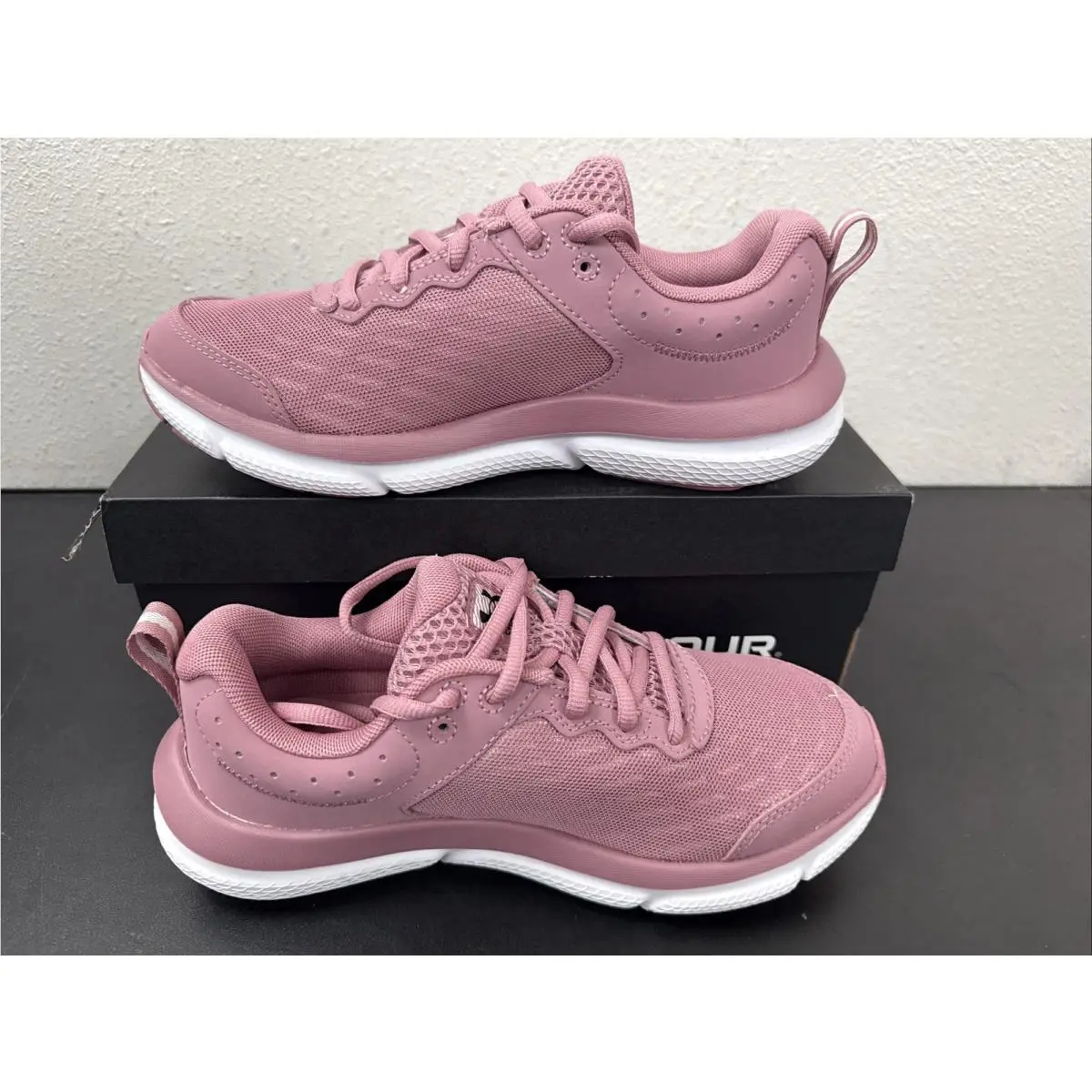 Under Armour shoes - Under Armour Charged Assert 10 - 3026179600 - Pink (UPC: 196040169033) 2