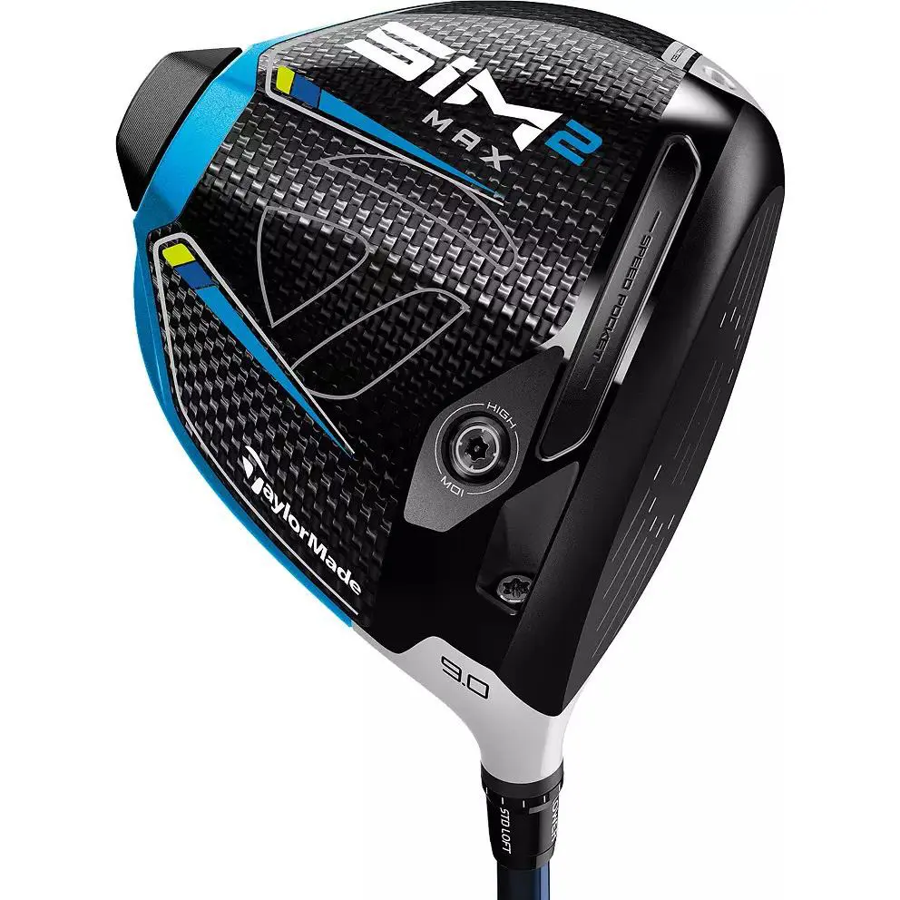 Taylormade SIM2 Max Driver Rh- 9°/ 10.5°- Stiff/regular Flex- Ventus Graphite