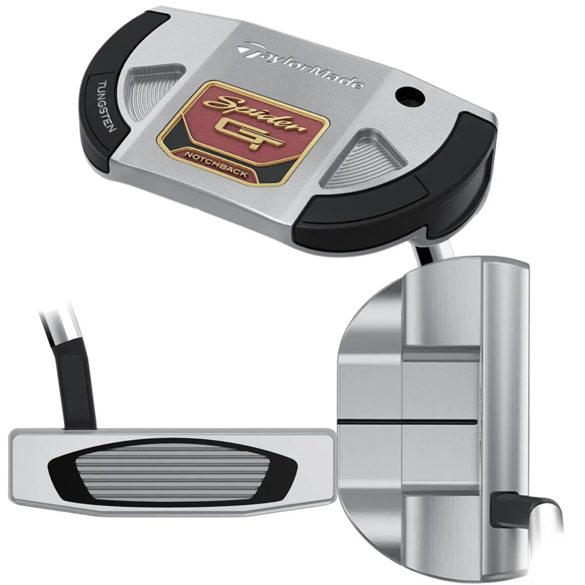 Lefty Taylormade Spider GT Notchback Putter Slant Neck 35