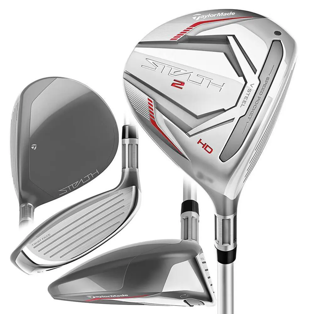 Taylormade Women Stealth 2 HD Fairway Wood - 23 RH 5 19 Graph Lady - Chrome