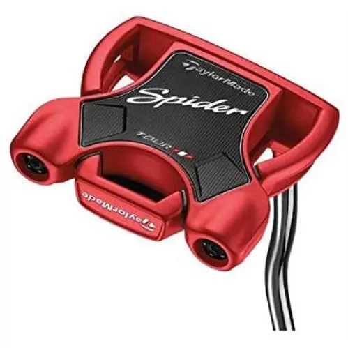 Left Handed Taylormade Spider Tour Red Double Bend Putter 34