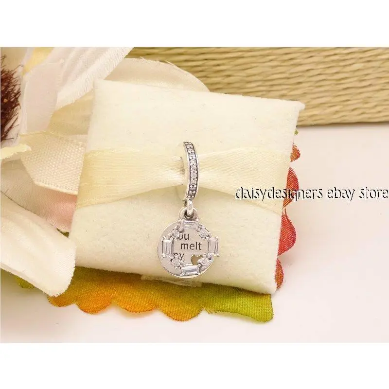 Pandora Silver You Melt MY Heart Charm 797553CZ Retired