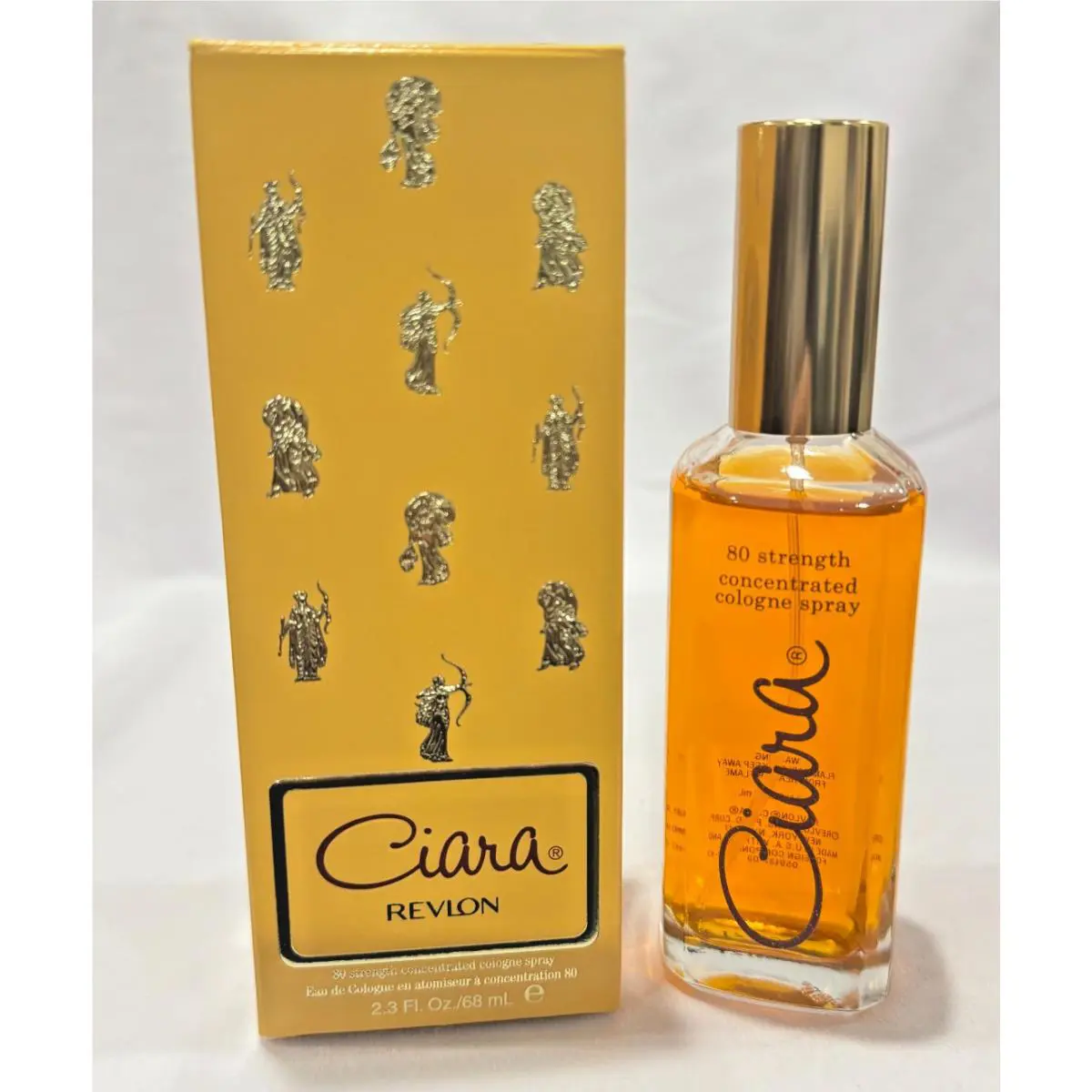 Ciara by Revlon 80 Strength Cologne Spray 2.3 oz 68 mL Vintage